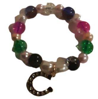 1x Glass Bead Bracelet